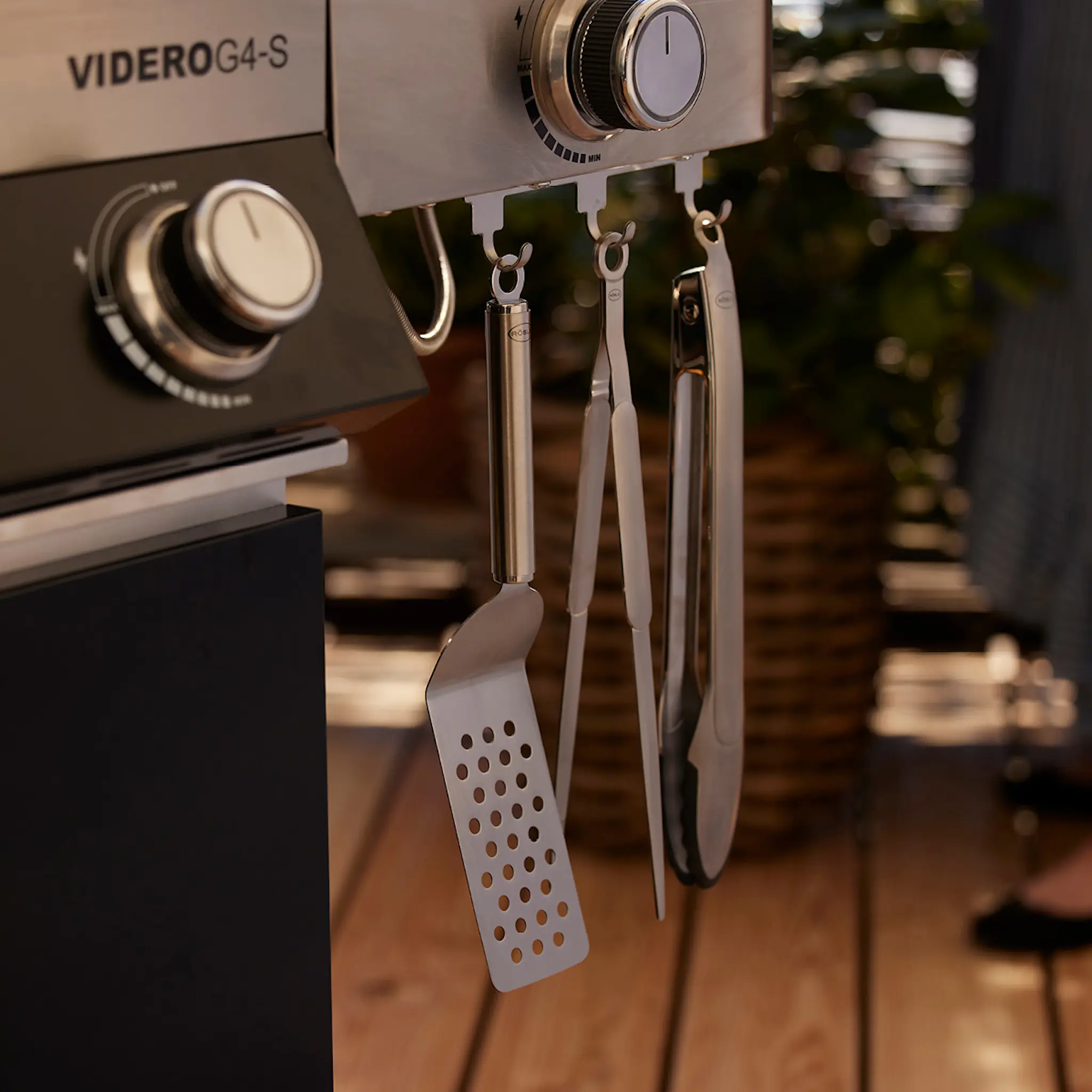 Rösle Grilltang 43 cm stål hover