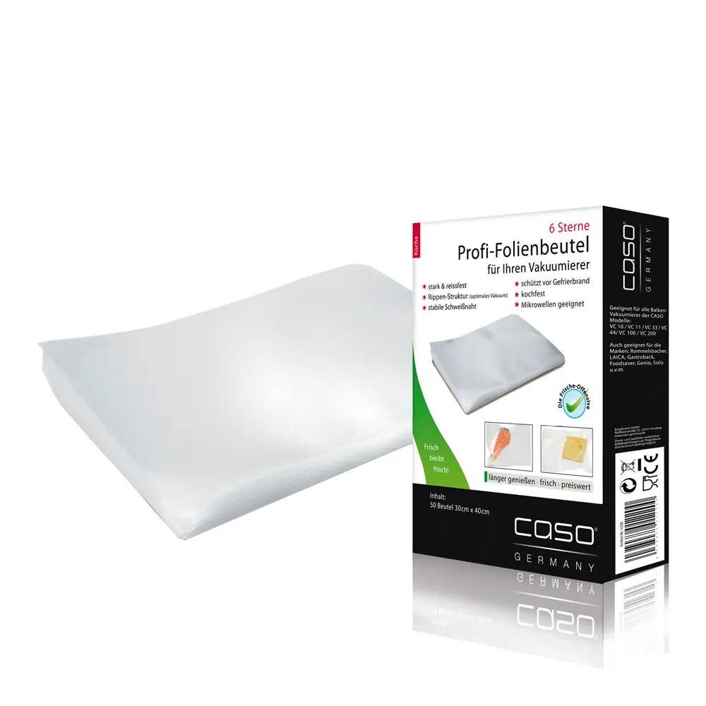 Tyhjiöpakkauspussi 30x40 cm 50 kpl