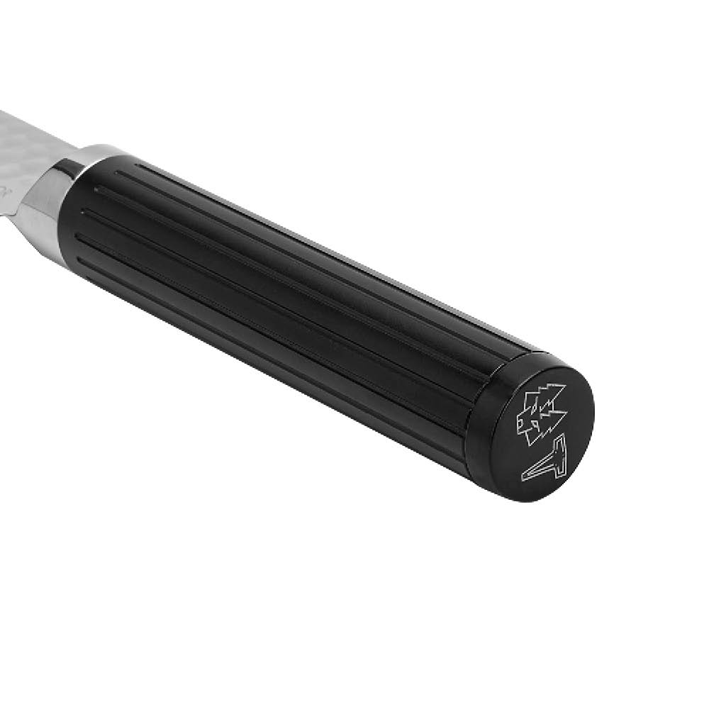 Vargen & Thor Glima Vihannesveitsi 9 cm Teräs/Musta