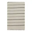 Handduk 70x140 cm offwhite/svart