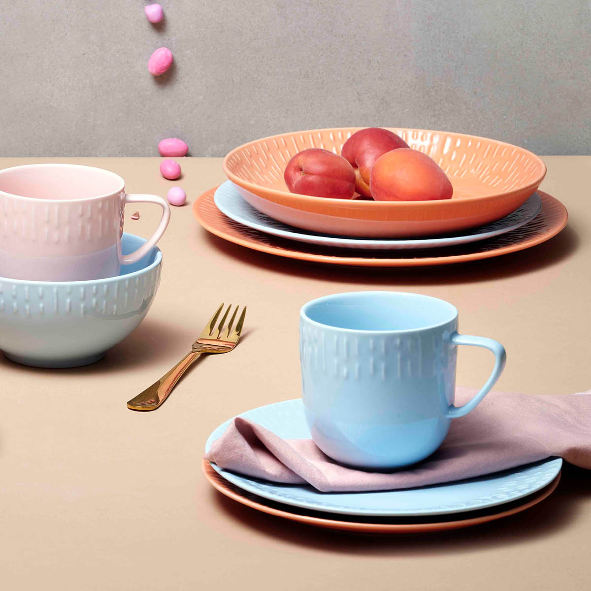 Aida - Life in colour Confetti krus 35 cl aqua