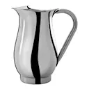 Kanna i rostfritt stål 2 L silverfinish