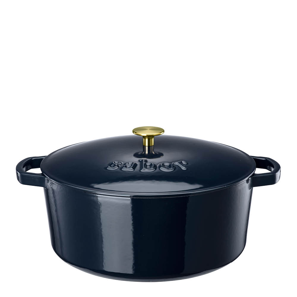 Sabor Classic gjutjärnsgryta 9,5 L Midnight Blue
