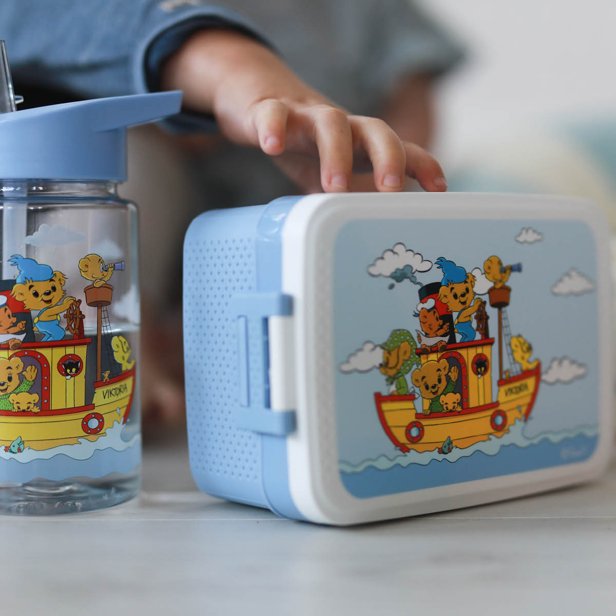 Rätt Start Bamse matlåda 18,5x12 cm Viktoria