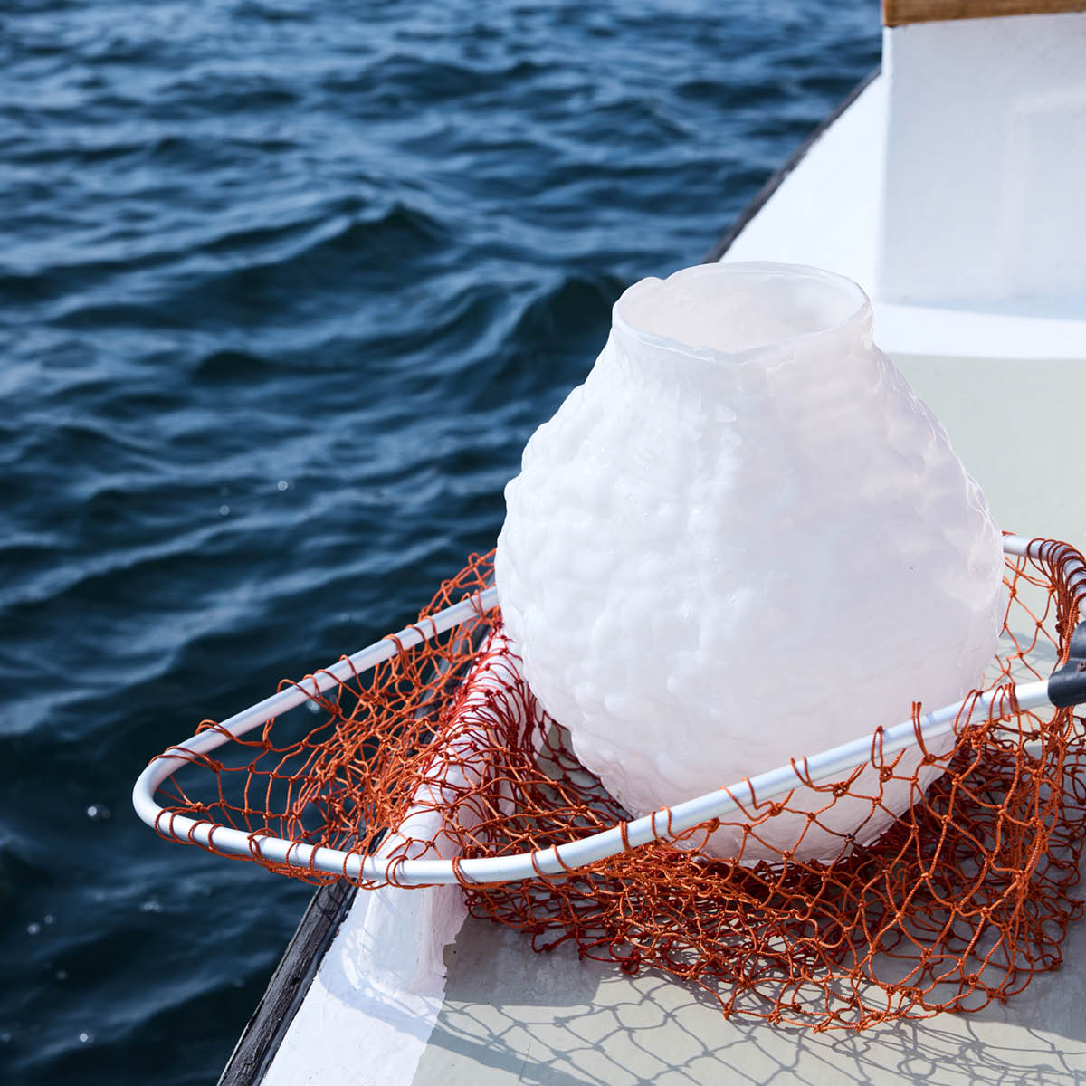 ByOn Corallo Maljakko M 27x28 cm Offwhite