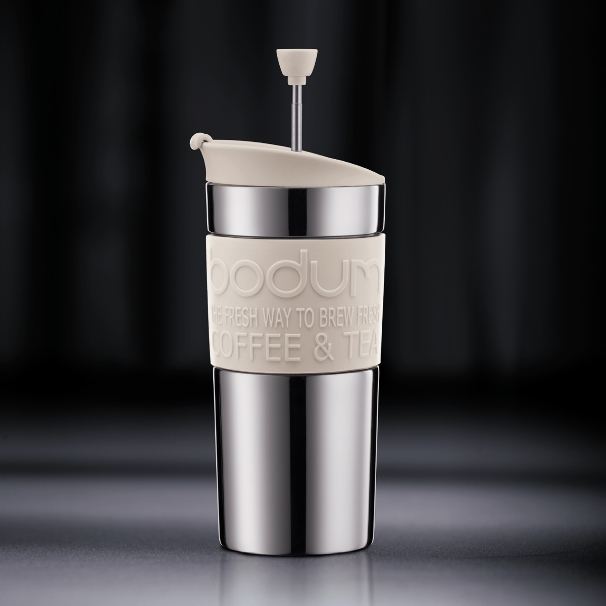 Bodum Travel Press termosmugg 35 cl vit