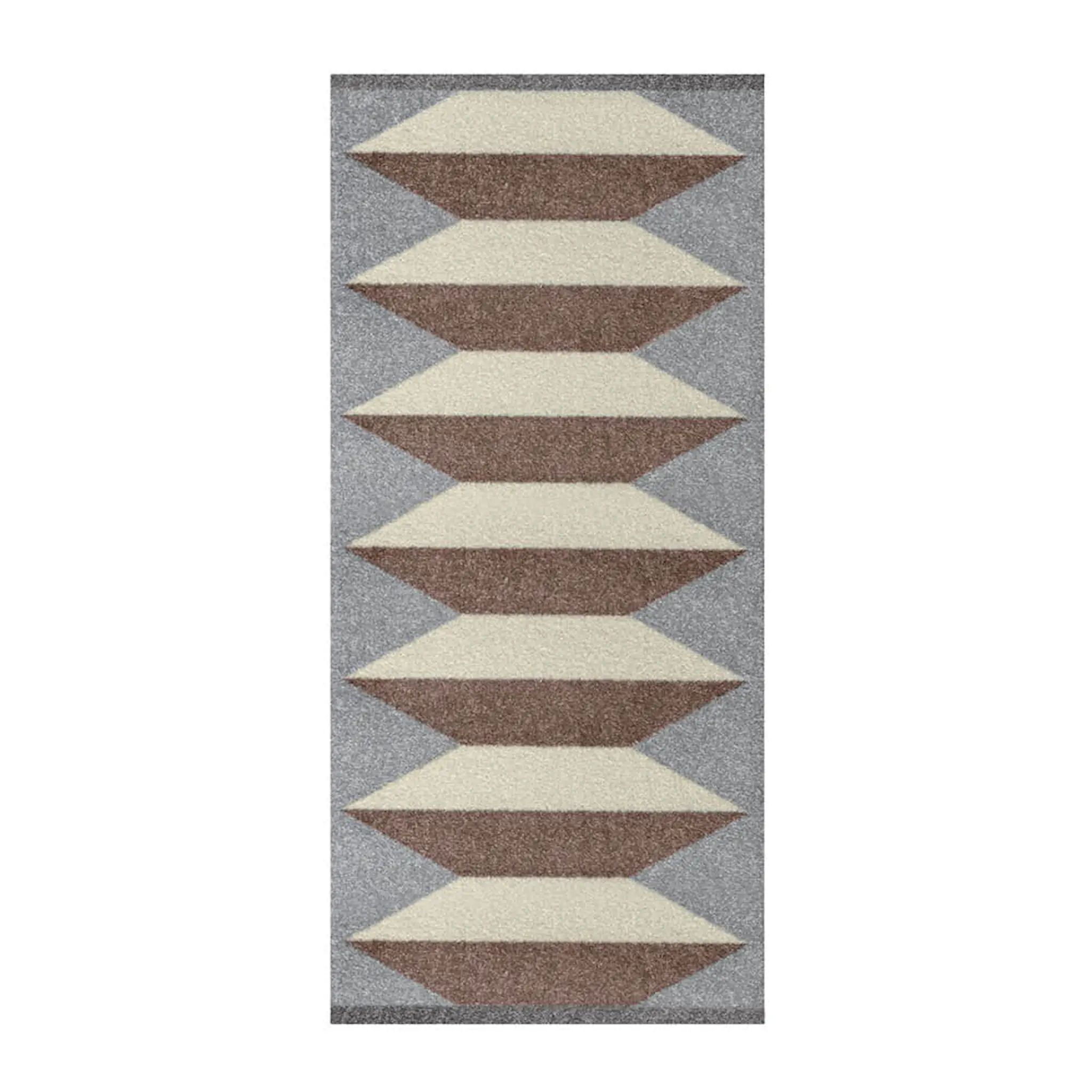 Mette Ditmer Accordion golvmatta 150x70 cm ljusgrå