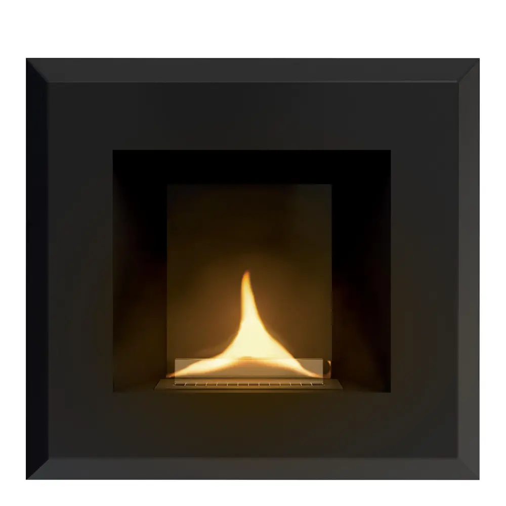 Contour Seinään kiinnitettävä takka 90 0,5 L Musta