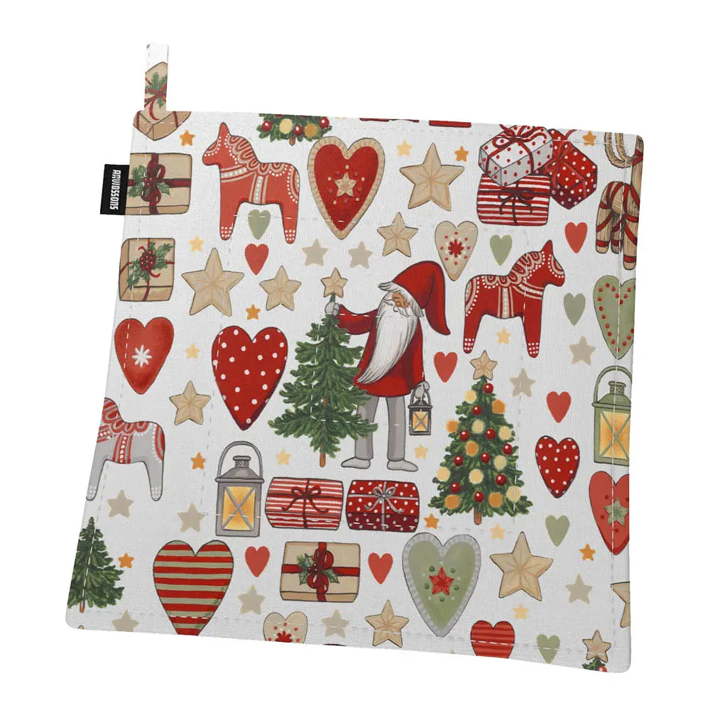Julstök Patalappu 22x22 cm Punainen