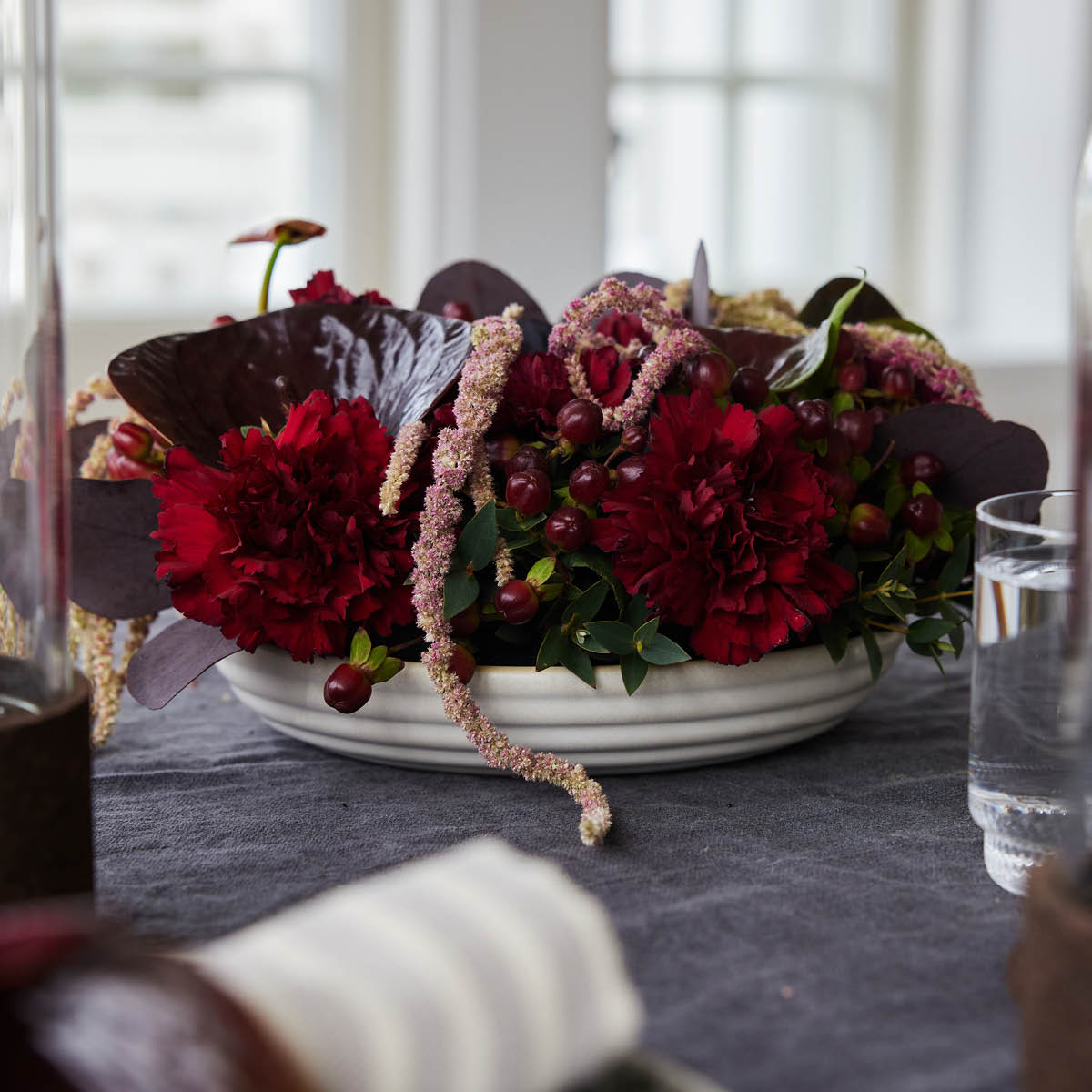 Sagaform Ellen serveringsfat 20 cm hvit