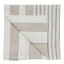 Noah tygservett 50x50 cm beige stripe
