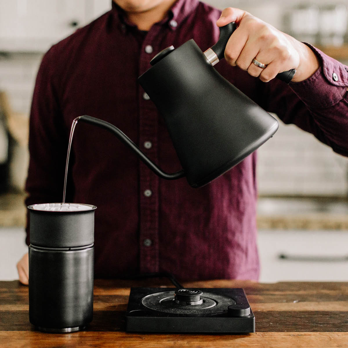 Fellow Stagg Vedenkeitin 0,9 L Mattamusta