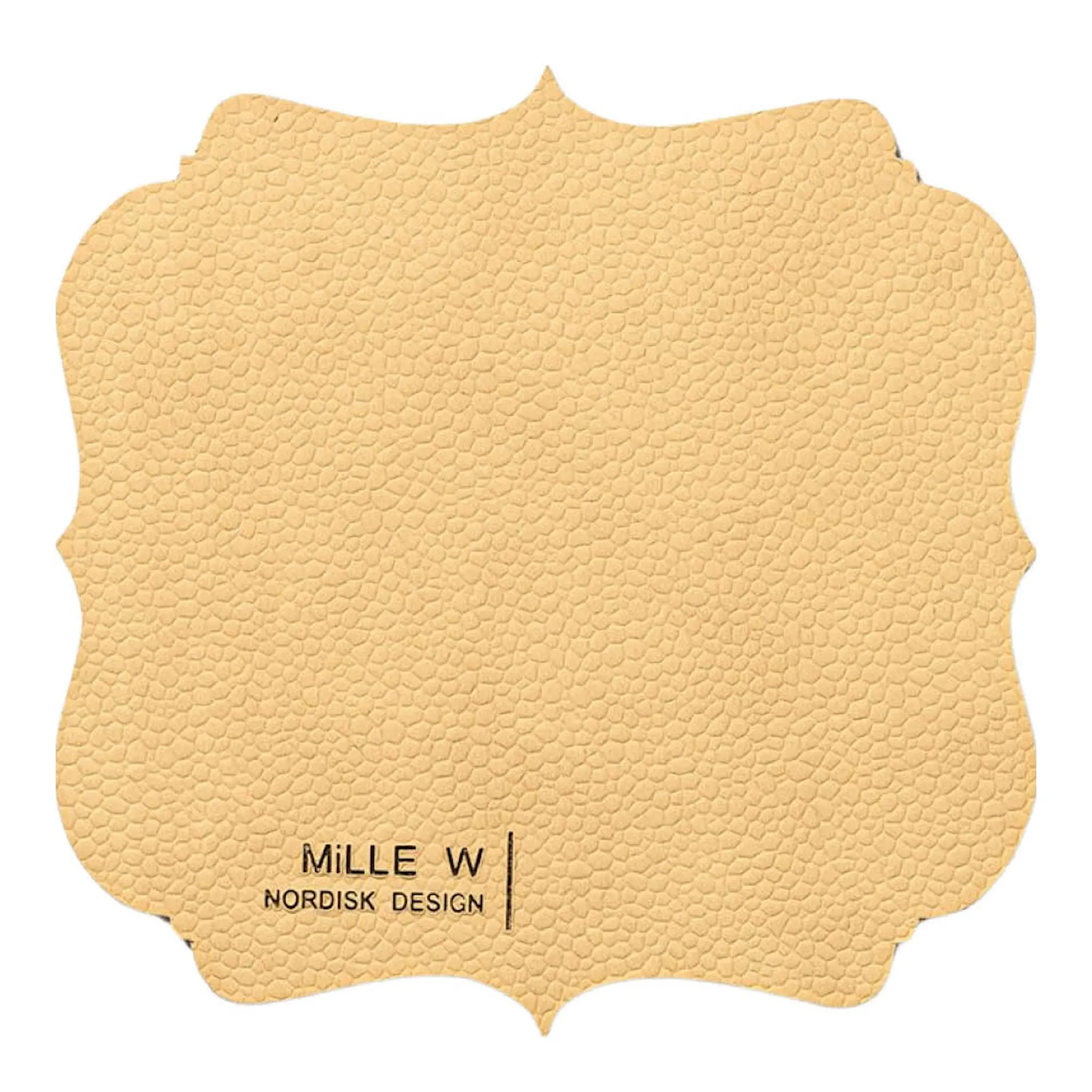 MiLLE W NORDISK DESIGN Vintage Lasinalunen 12x12 cm Beige