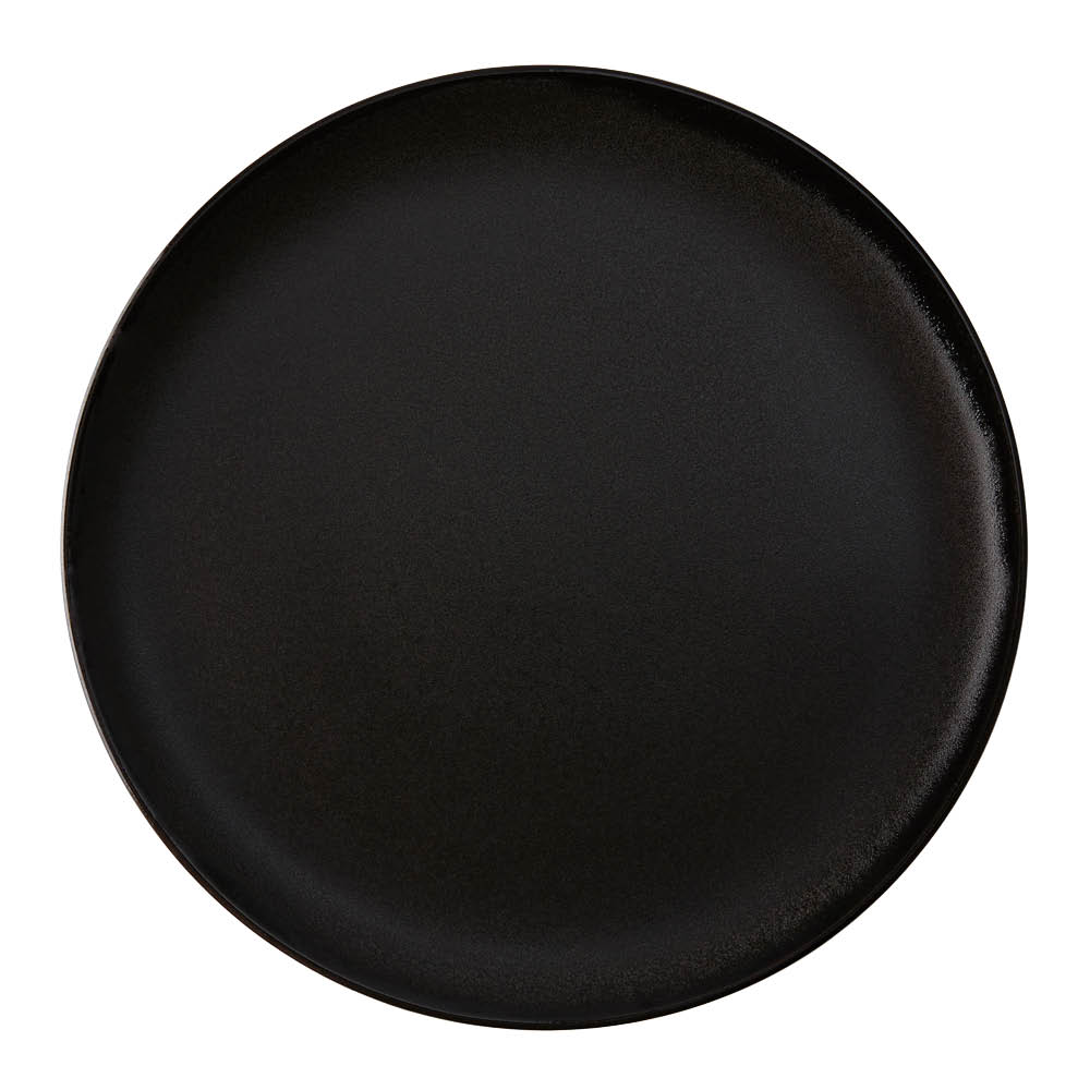 Aida - Raw Lautanen 23 cm Titanium Black