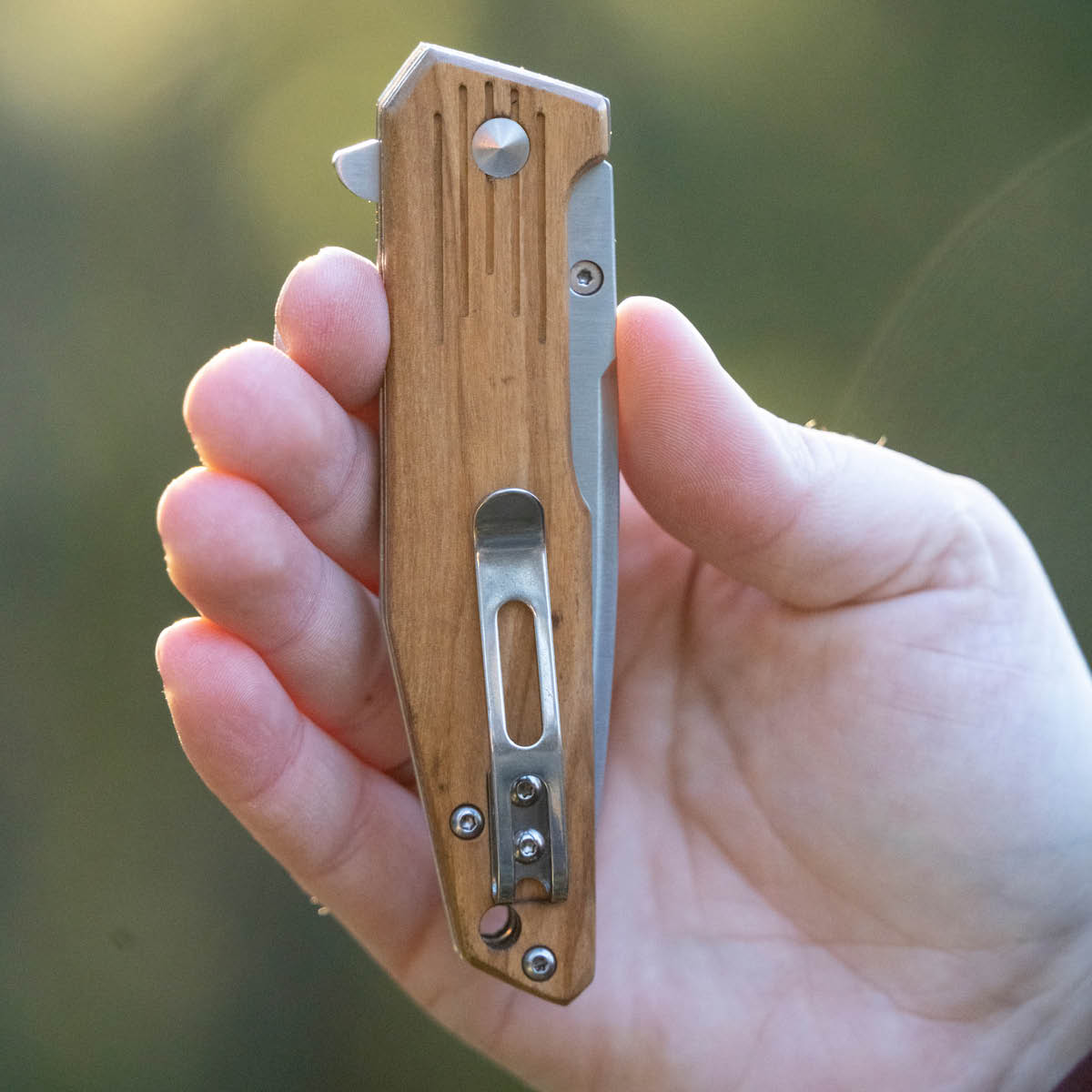 Brusletto Reisa foldekniv 19,5 cm oliventre