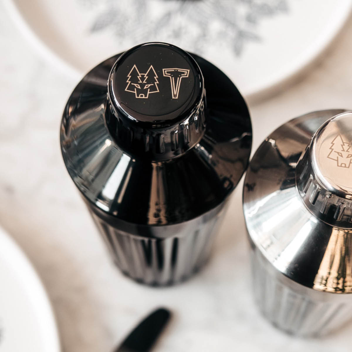 Vargen & Thor Glima barset 3 delar 750 ml svart