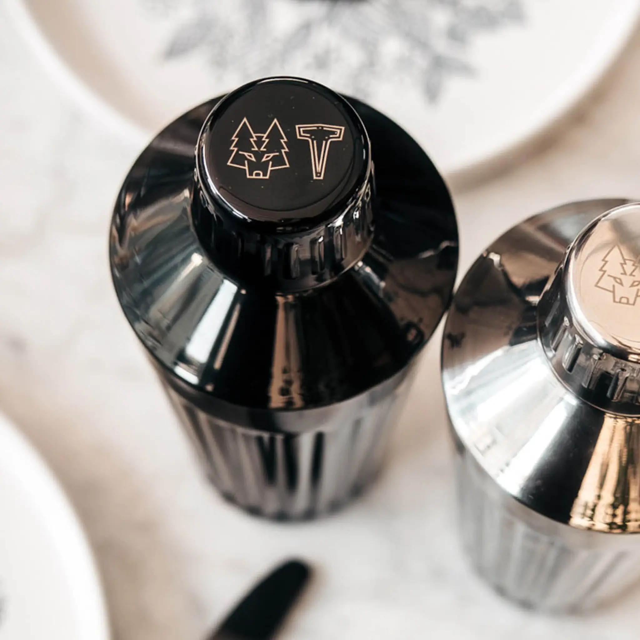 Vargen & Thor Glima barsett 3 deler 750 ml svart