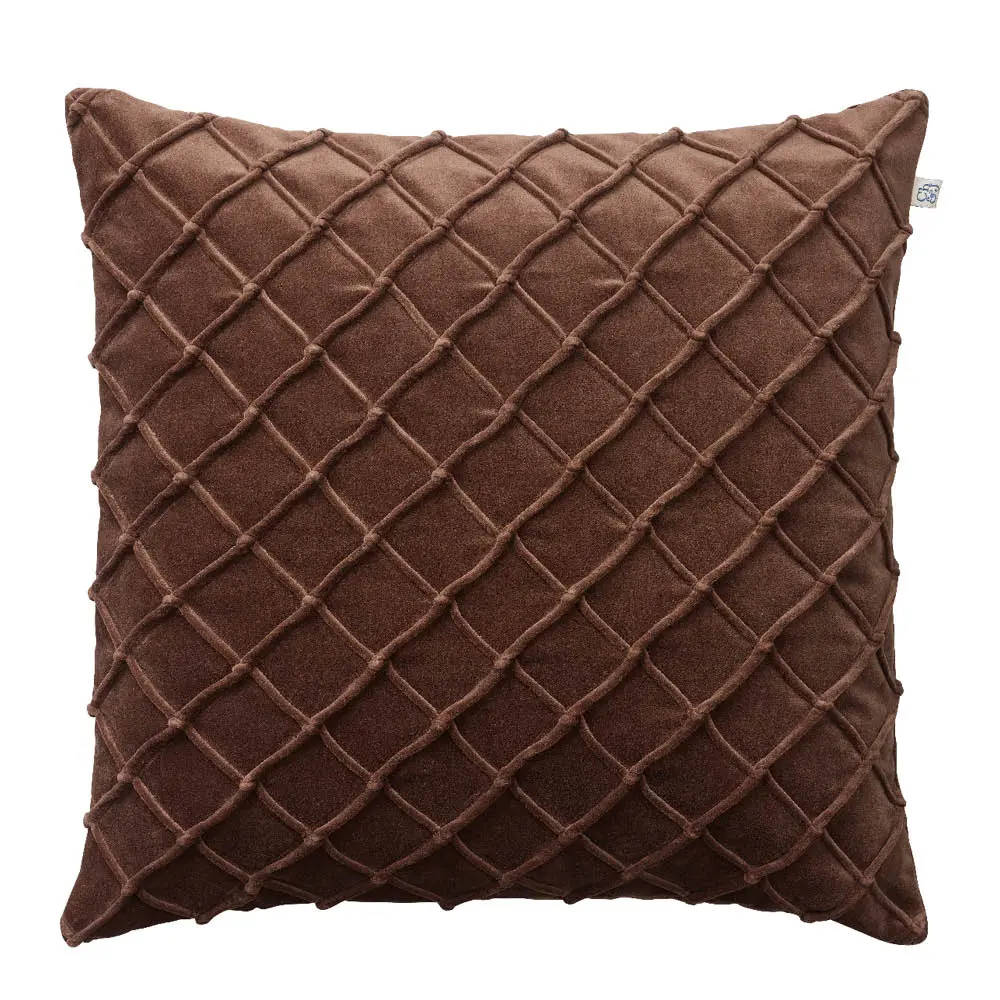 Deva putetrekk velur 50x50 cm Brown