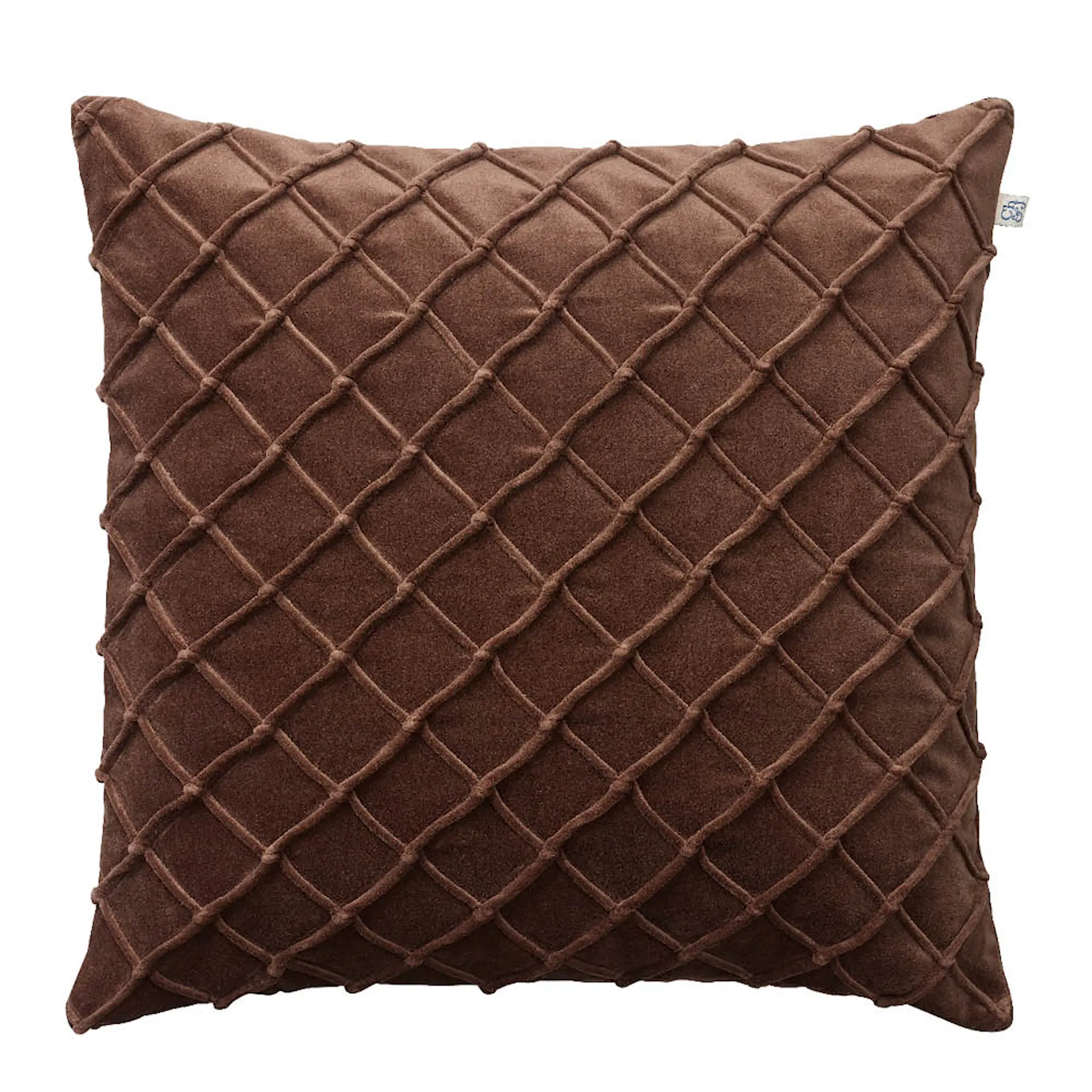 Chhatwal & Jonsson Deva kuddfodral sammet 50x50 cm Brown