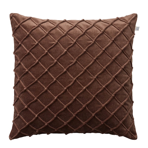 Deva kuddfodral sammet 50x50 cm Brown