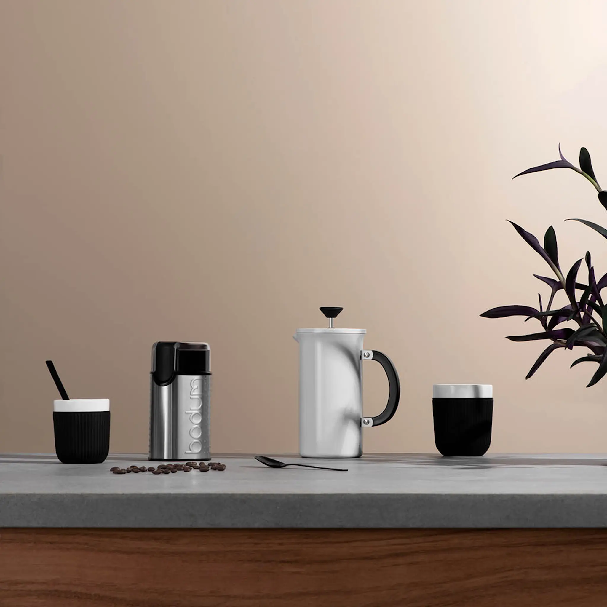 Bodum Bistro Kaffekvarn 16,8 cm Silver
