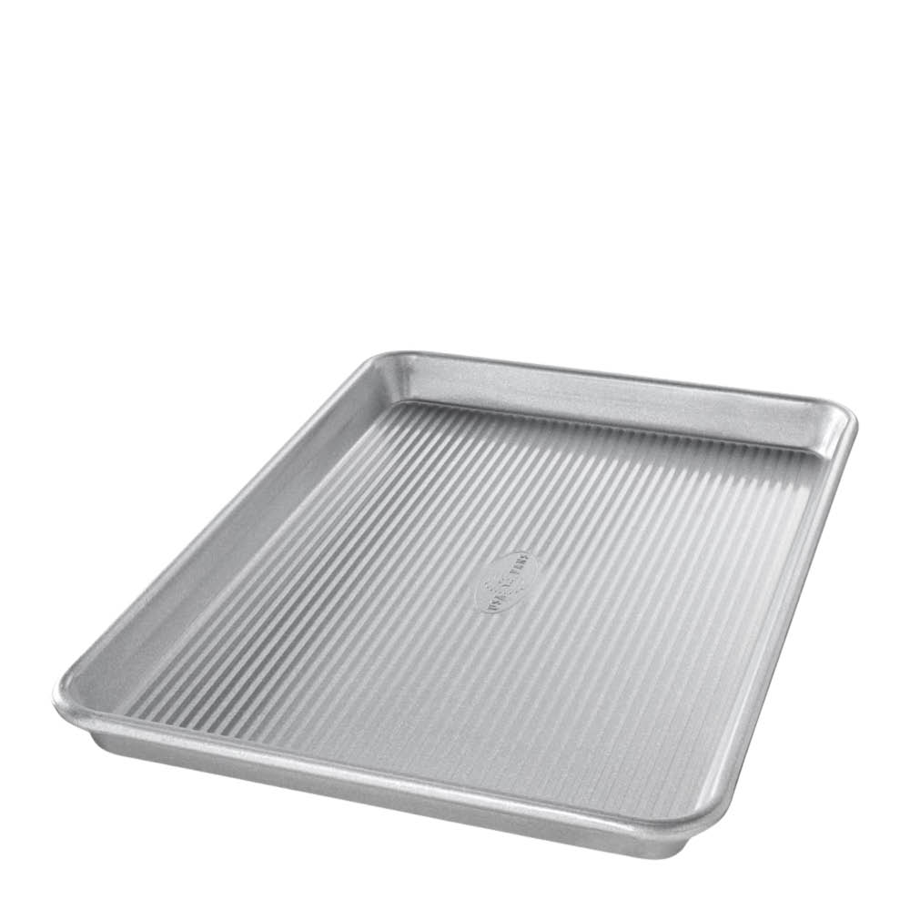USA Pan Uunipelti reunallinen 36x24 cm alumiinipinnoitettu teräs