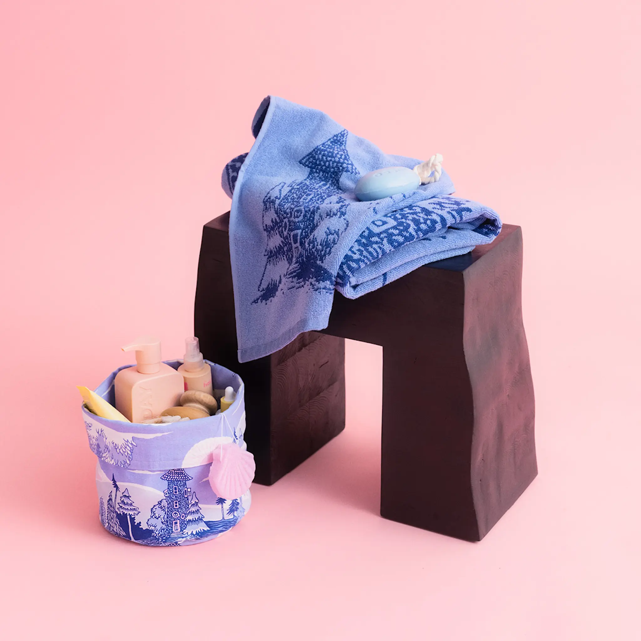 Moomin Arabia Mummi oppbevaringskurv 20 cm Endelig hjemme hover