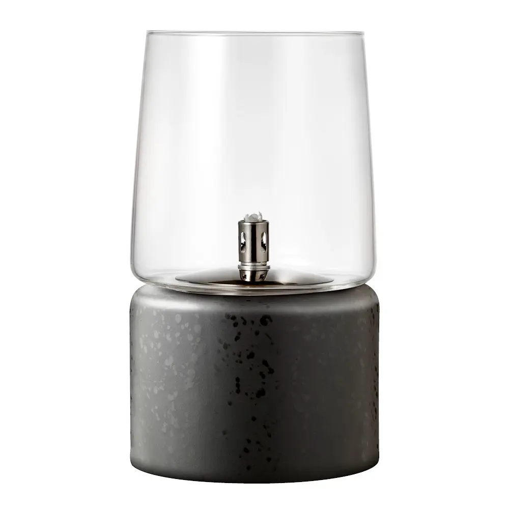 Gastro Öljylamppu 26 cm Musta