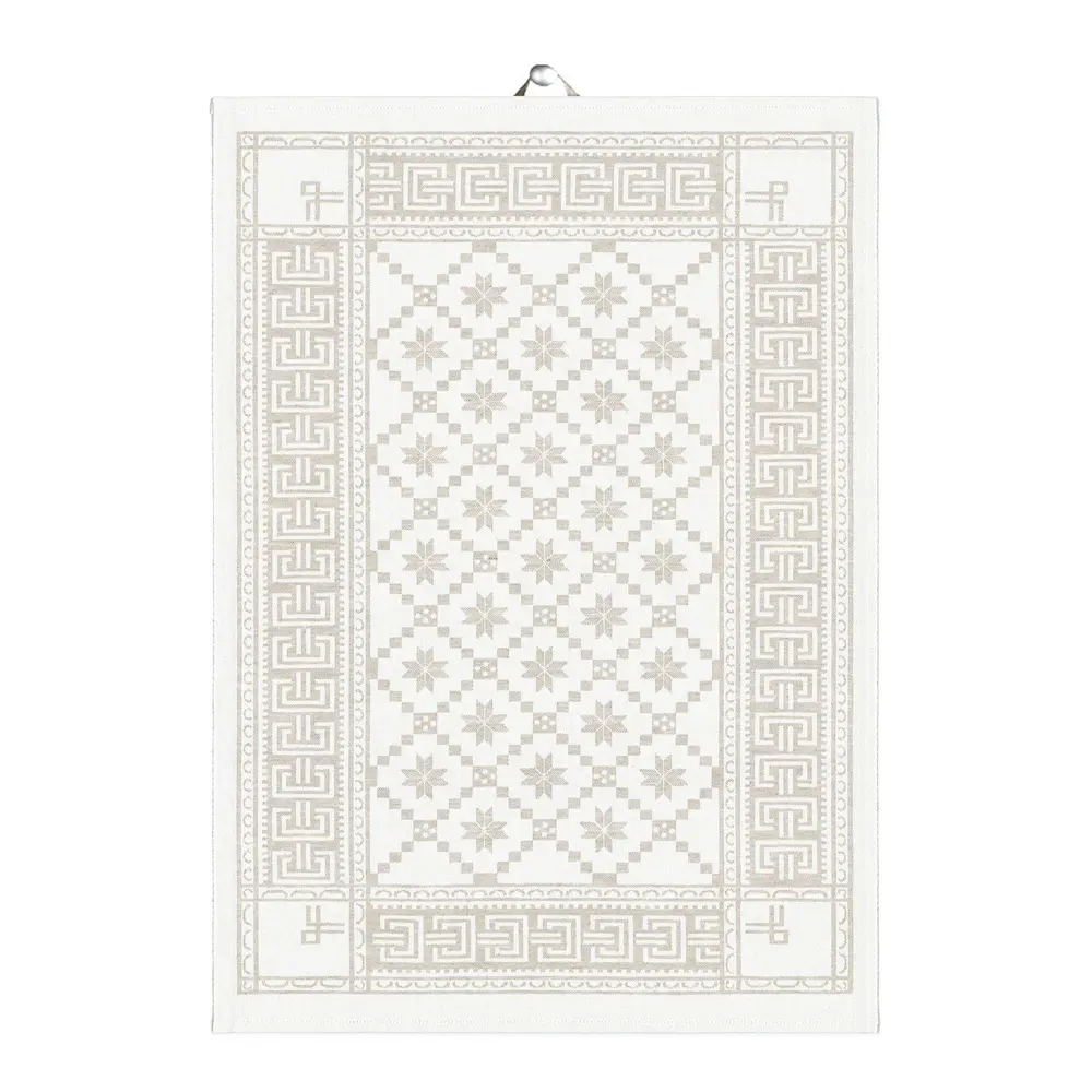 Åttebladrose Käsipyyhe 50x70 cm Beige