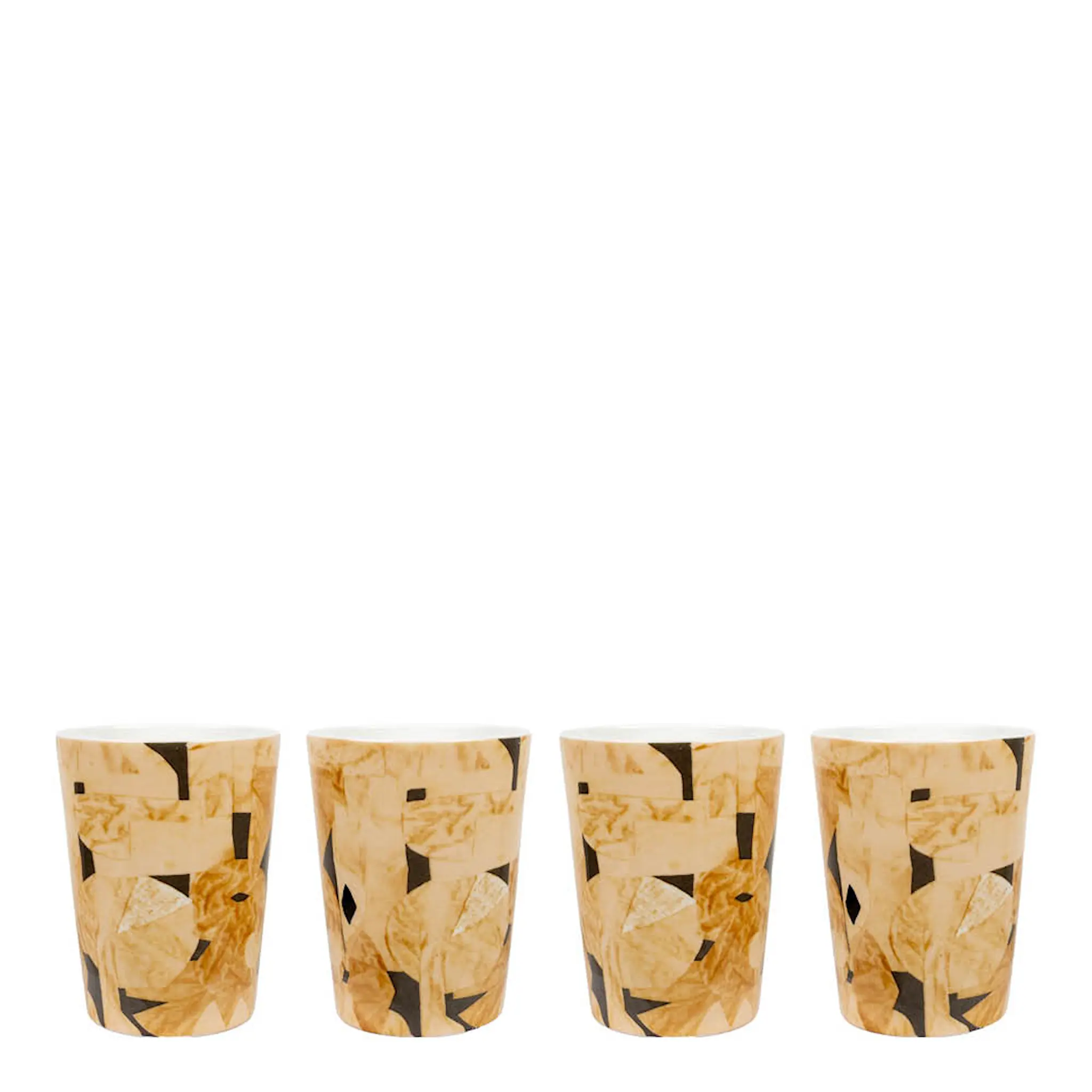 ICONCUPS Marie Olsson Nylander Bruno Sand mugg 25 cl 4-pack