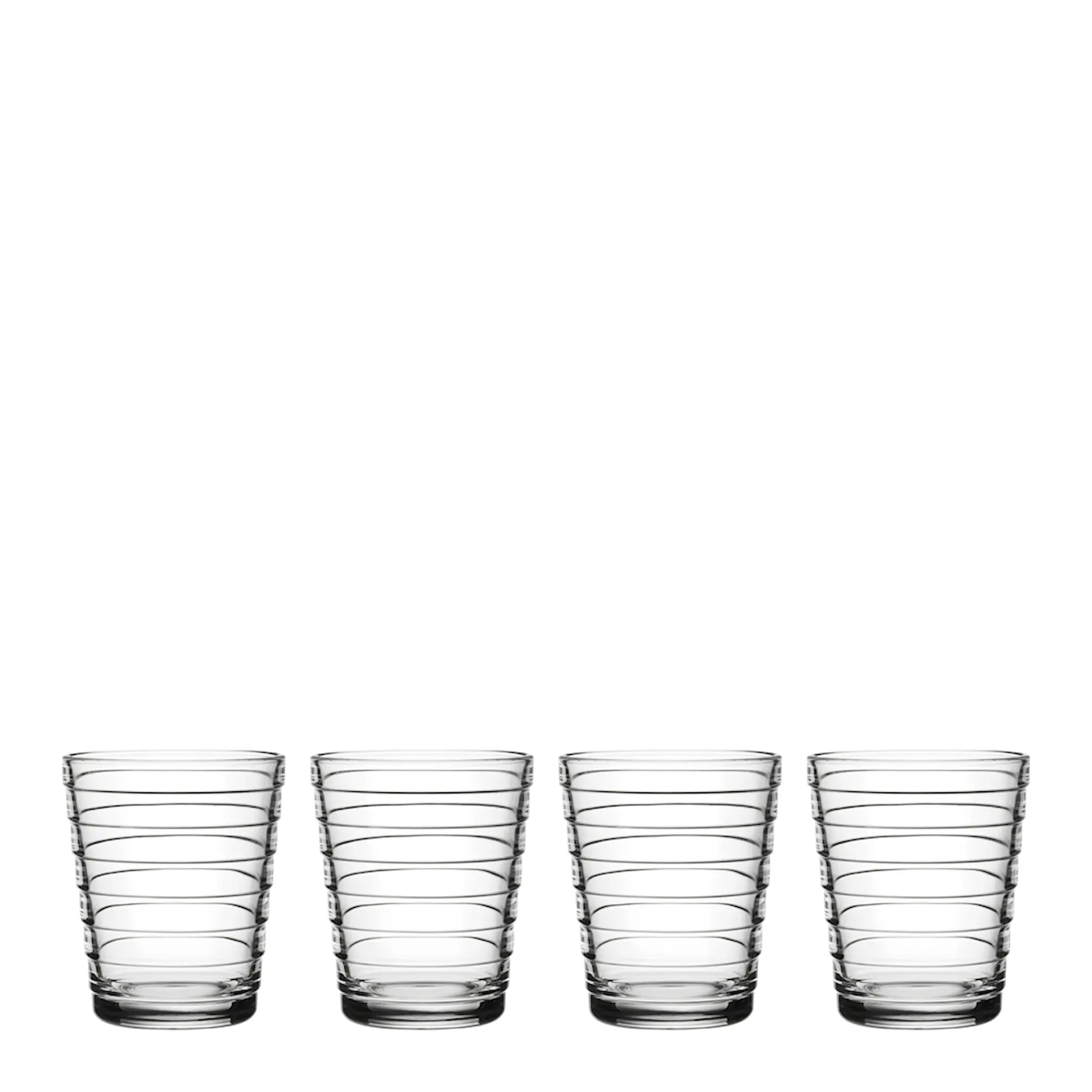 iittala Aino Aalto Glas 22 cl 4-pack Klar