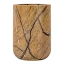 Sten vinkylare 17 cm brun