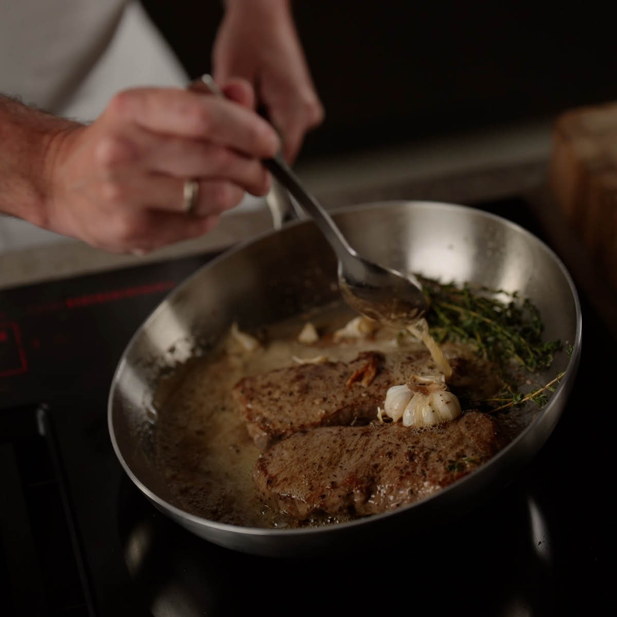 Modern House Chef Ørjan Paistinpannu 28 cm Harjattu teräs