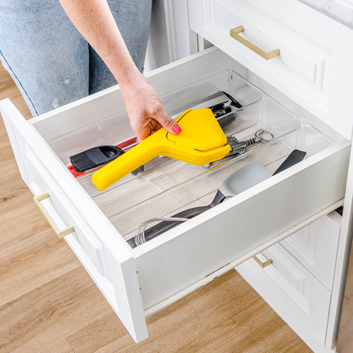 Dreamfarm Sitruspresse sitron sammenleggbar 25 cm gul