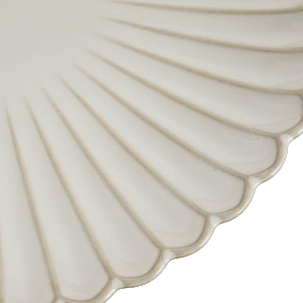 Lene Bjerre Camille kakefat 27 cm off white