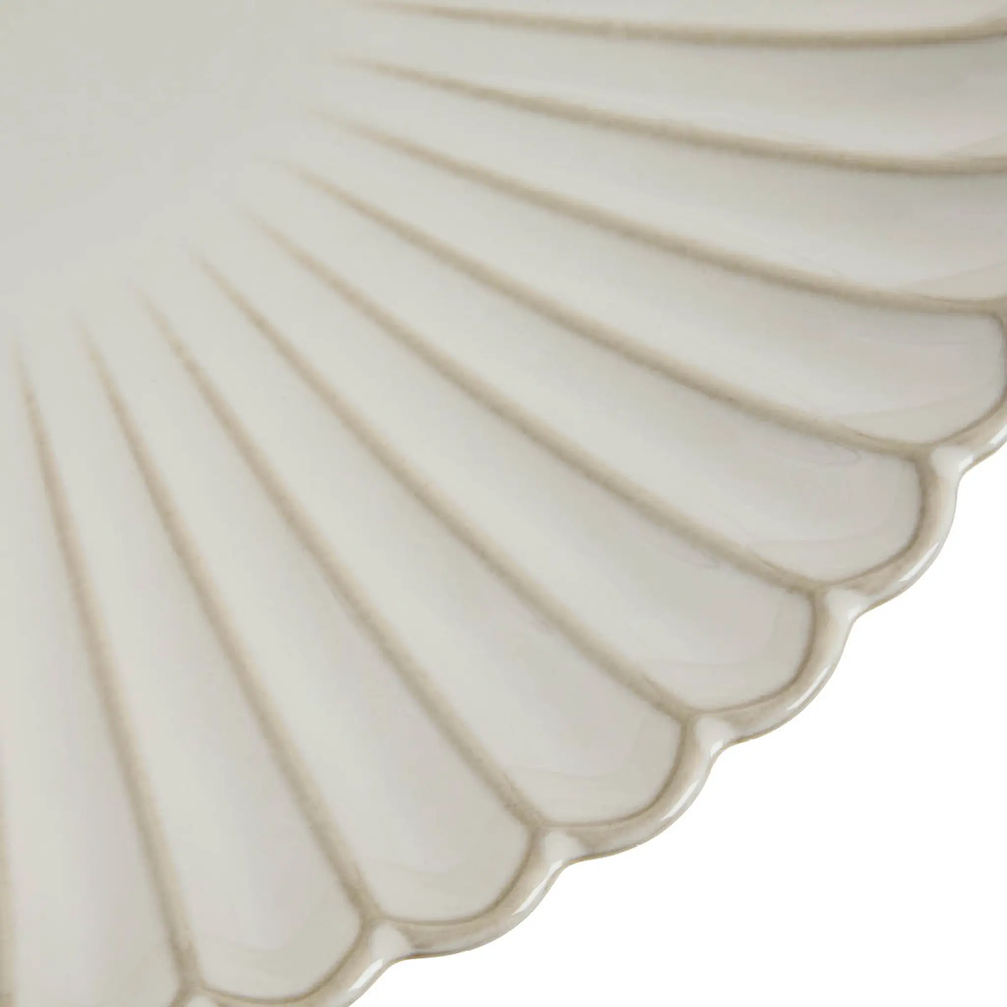 Lene Bjerre Camille kakefat 27 cm off white