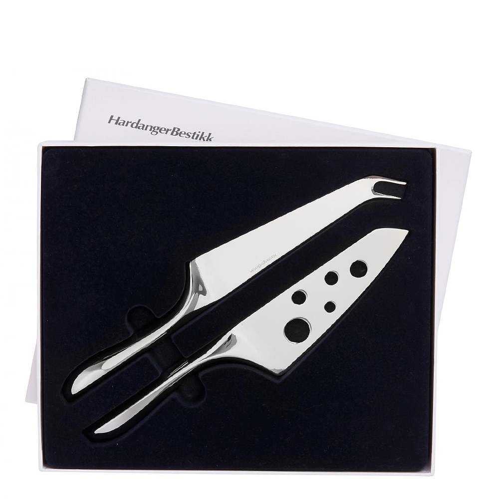 Hardanger bestikk Ostset 2 knivar