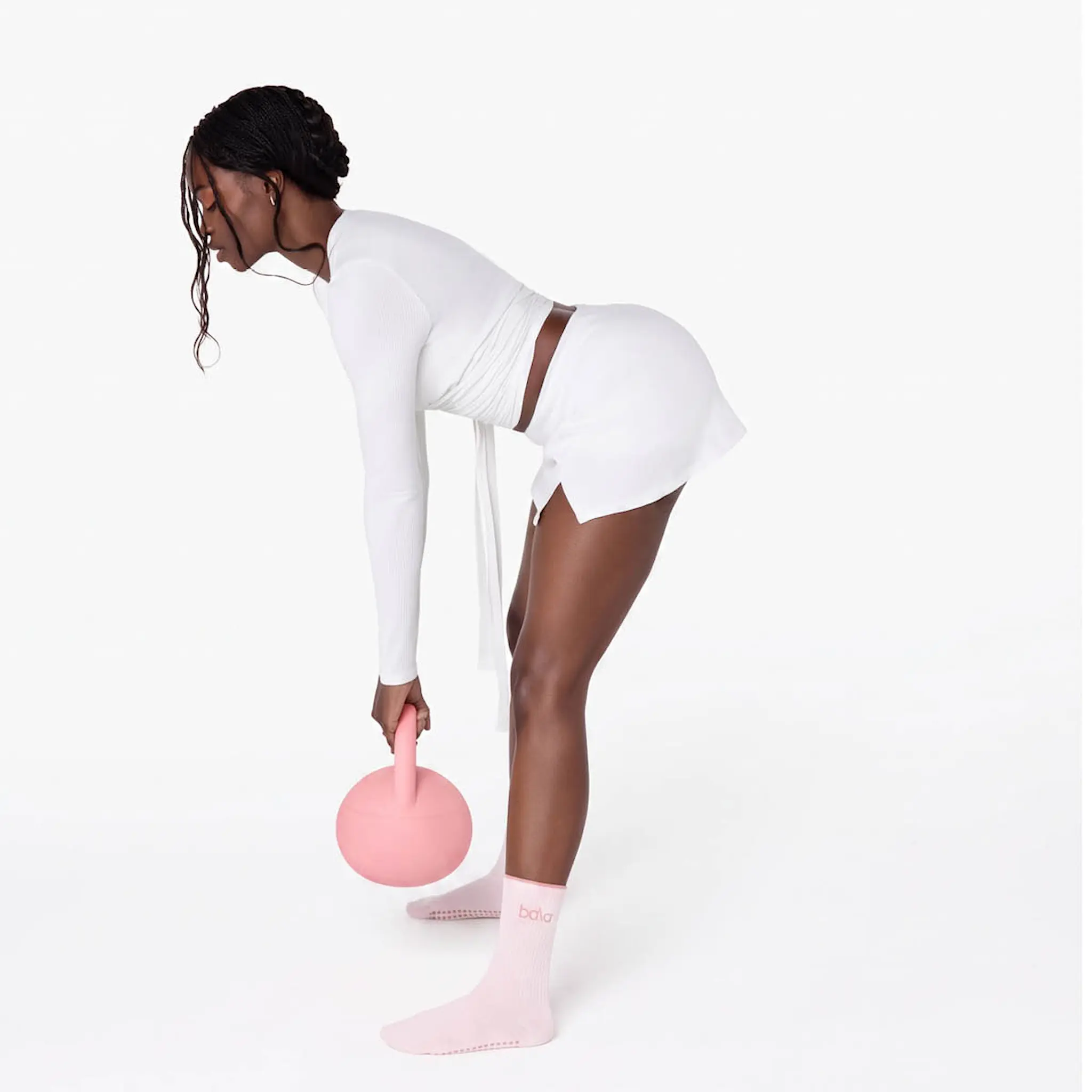 Bala Kettlebell 4,54 kg rosa