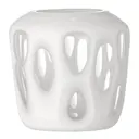 Ljuslykta Rohan 9x9 cm vit