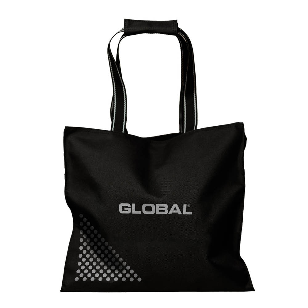Global Classic Kangaskassi vetoketjulla 40x18 cm Musta