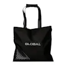 Classic väska i nylon med dragkedja 40x18 cm svart