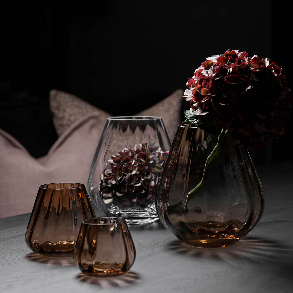 Magnor Rocks ljuslykta XO 22 cm topaz