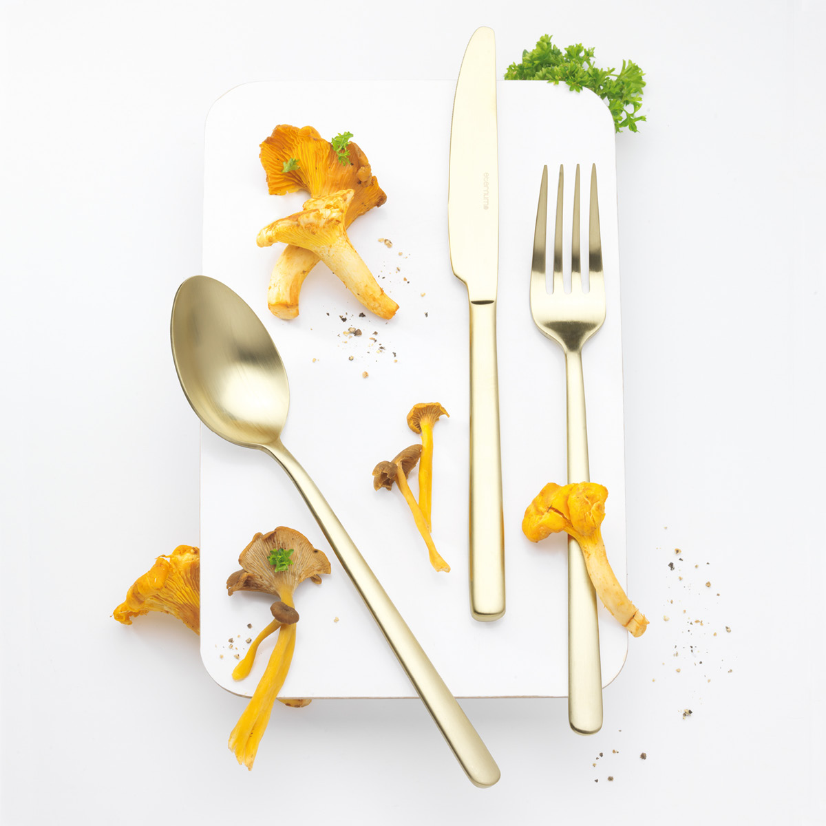 Eternum Nardo bestikksett 16 deler champagne