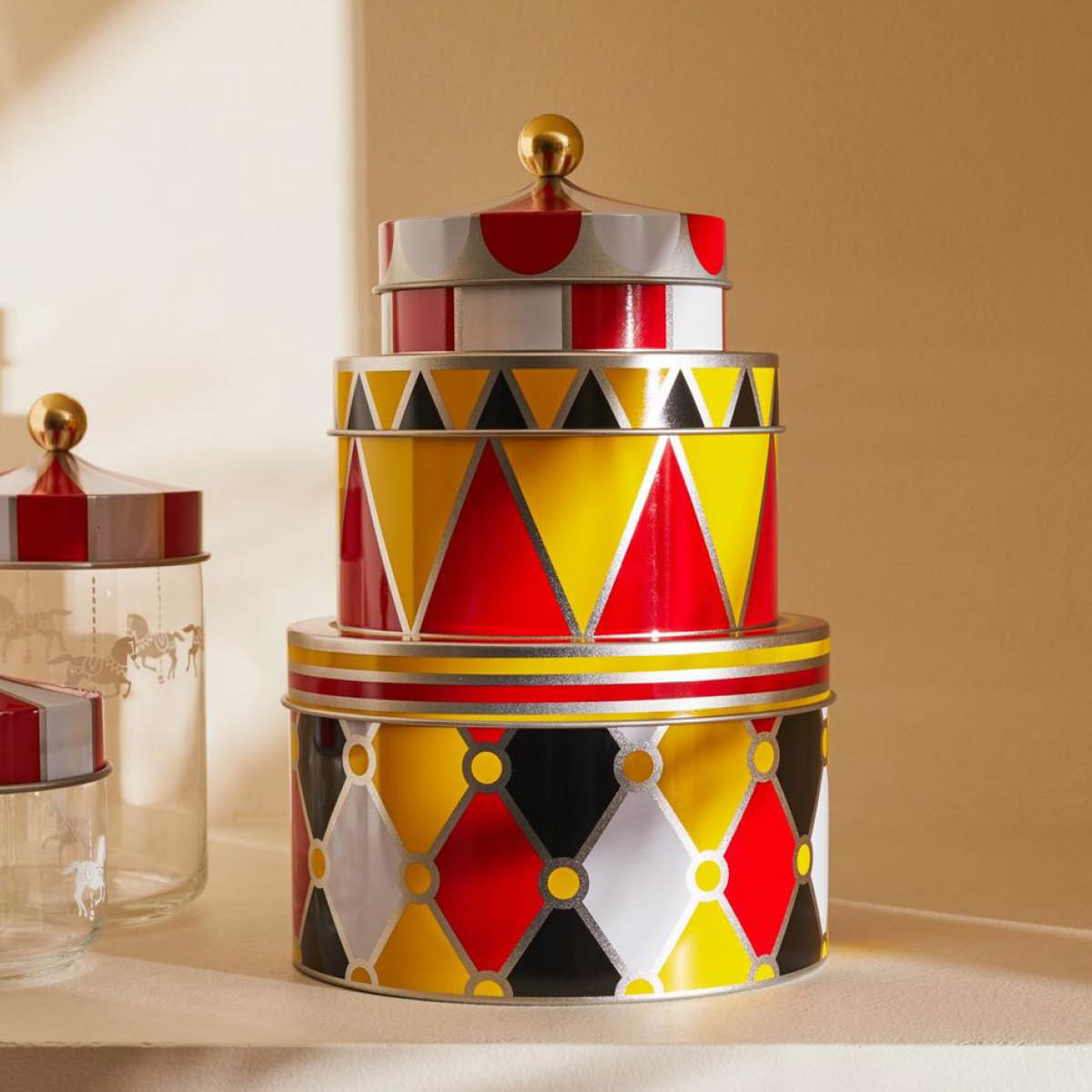 Alessi Circus Peltipurkki 3 osaa