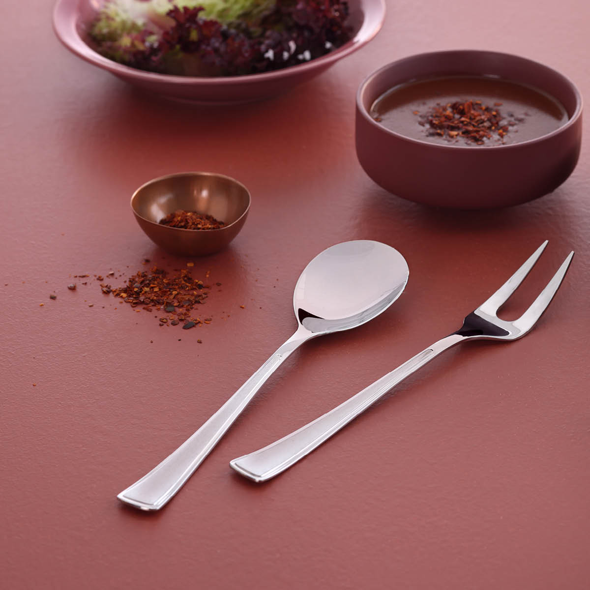 Hardanger bestikk Ramona Serveringsset 2 delar