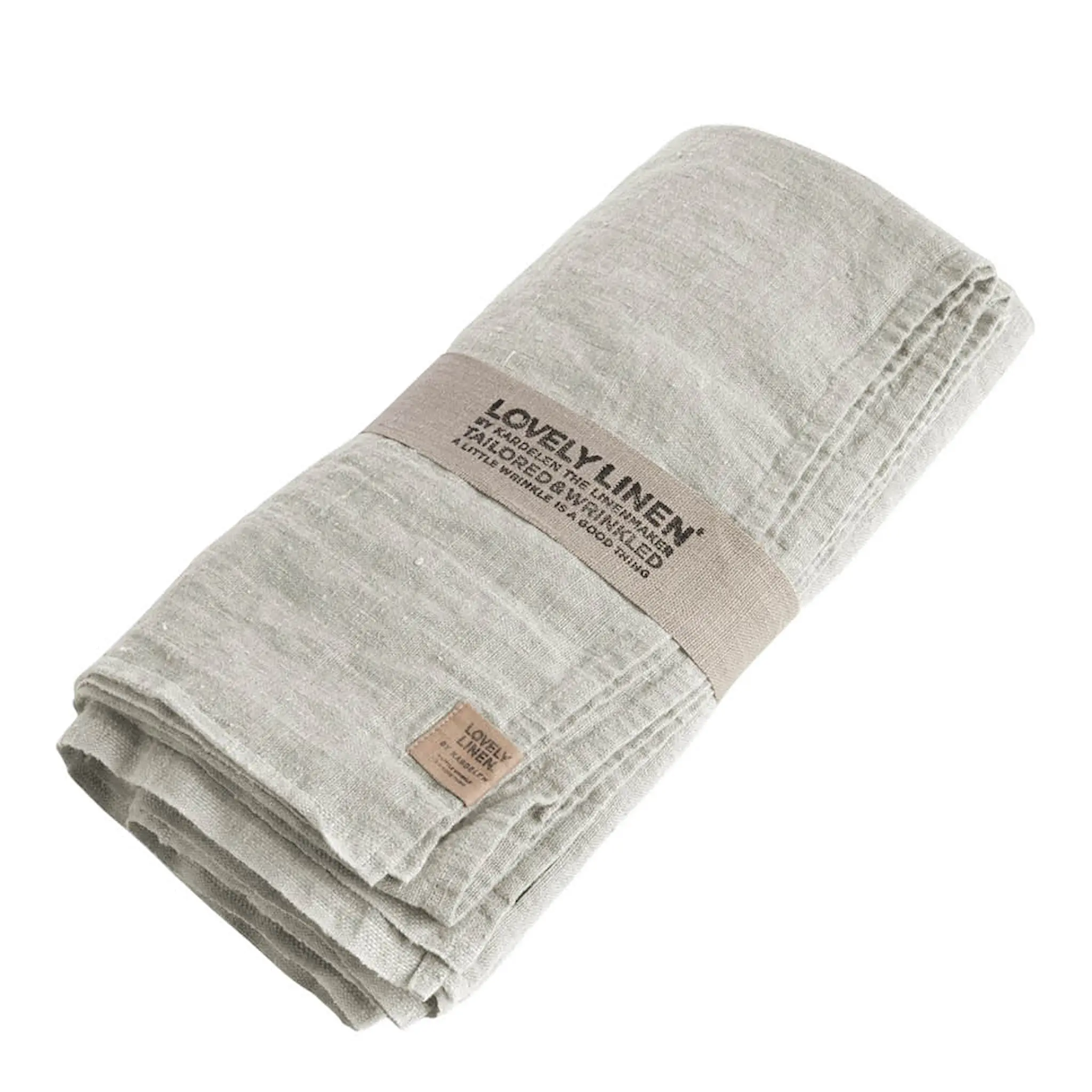 Lovely Linen Lovely pöytäliina pellava 145x380 cm Light Grey