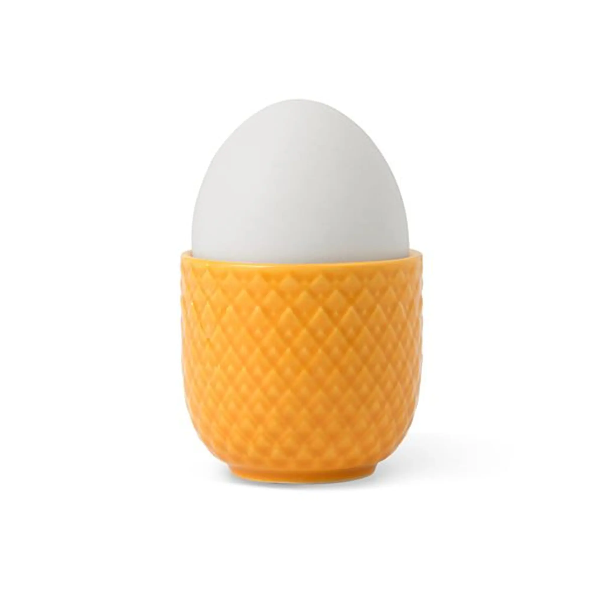 Lyngby Porcelæn Rhombe Color Äggkopp 5 cm Gul