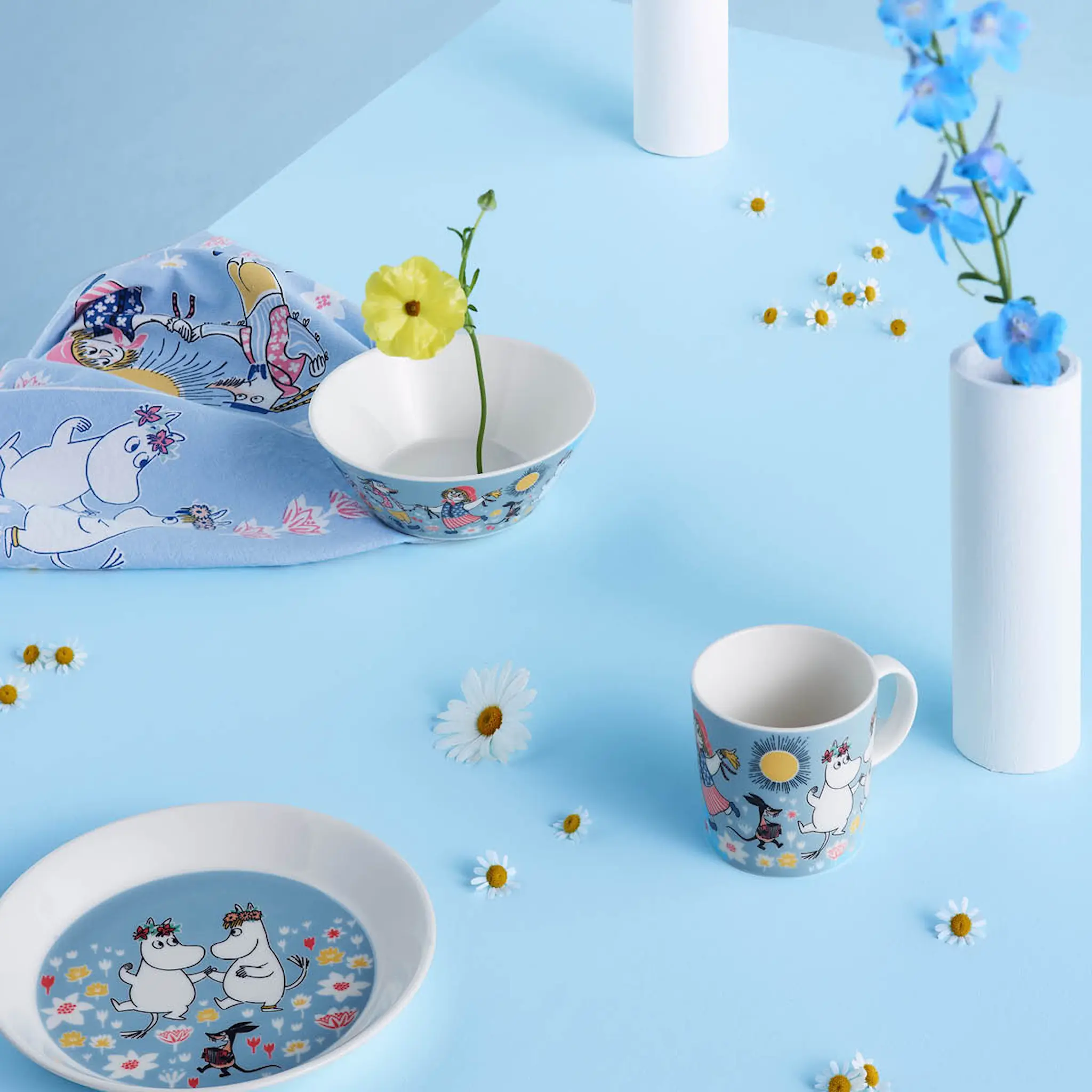 Moomin Arabia Mumin skål 15 cm Sommardans