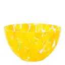 Swirl skål 11 cm gul