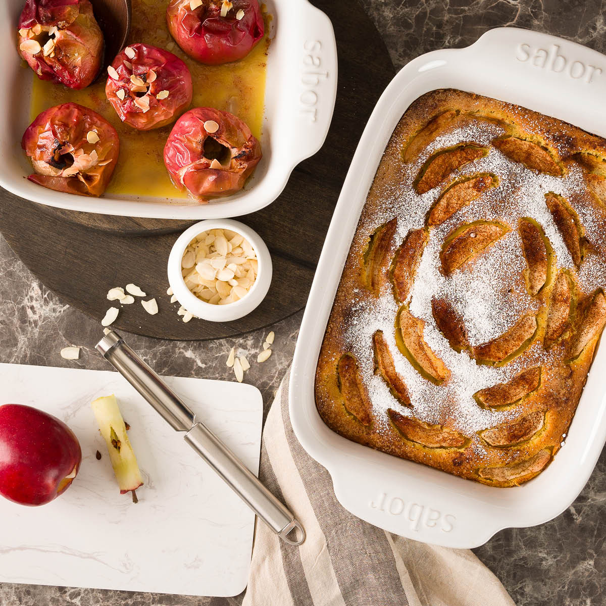 Sabor Ugnsform 31x23 cm 1,6 L vit